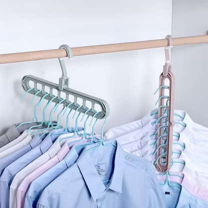 BowLift | 9 in 1 Wonder Hook Turbo — Finally order, space, and stress-free mornings in the wardrobe! (5 pieces)