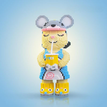 BowLift | DIY Pixel Art Block Bear Figures – Creative Building & Collectible Display