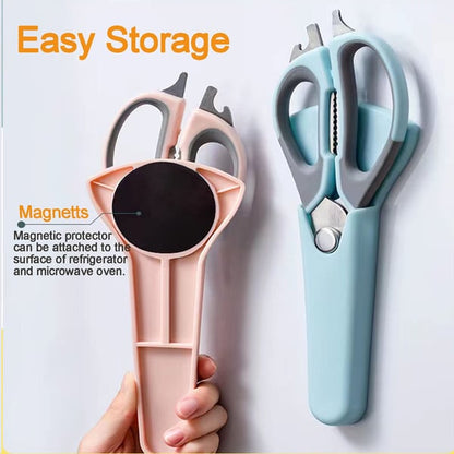 BowLift | ChefSecret – 5-in-1 multifunctional kitchen scissors for easy cutting