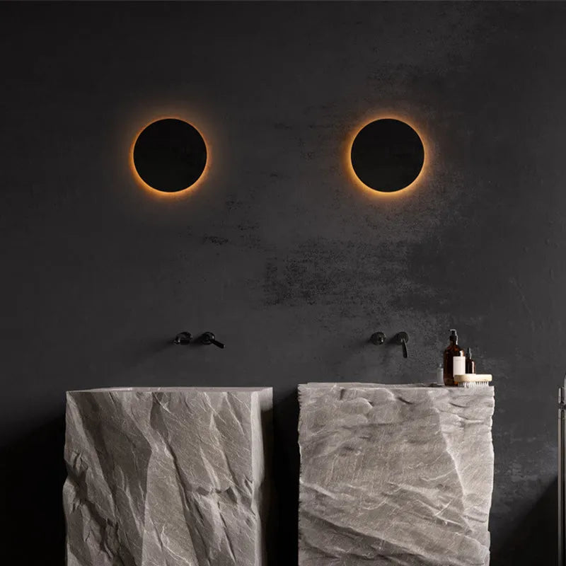 BowLift | Wall Light Modern Black Outdoor LED Lamp