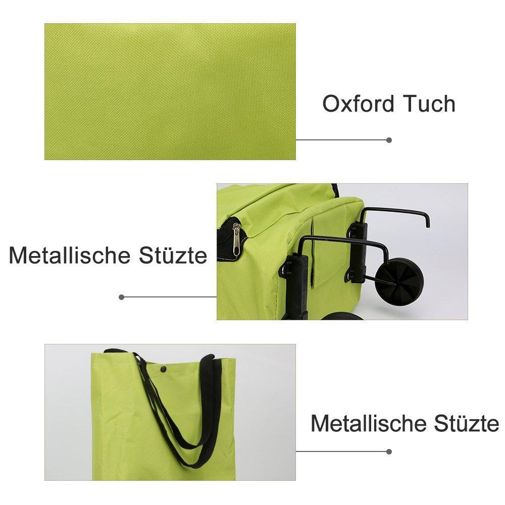 Portable foldable shopping cart | Karnz