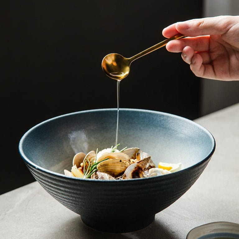 8'' Ceramic Ramen Bowls | Brehn