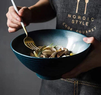 8'' Ceramic Ramen Bowls | Brehn