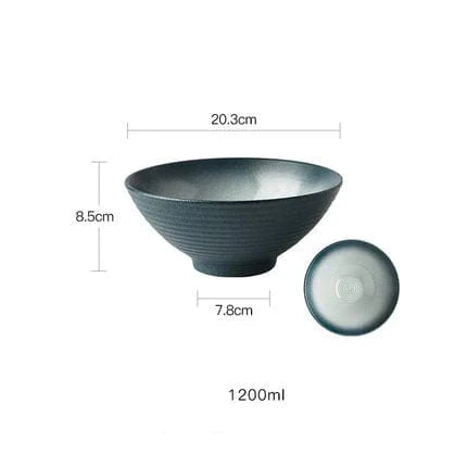8'' Ceramic Ramen Bowls | Brehn