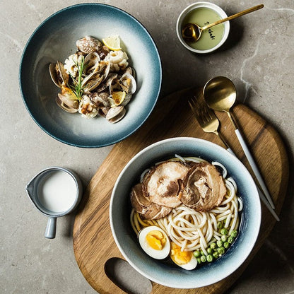 8'' Ceramic Ramen Bowls | Brehn