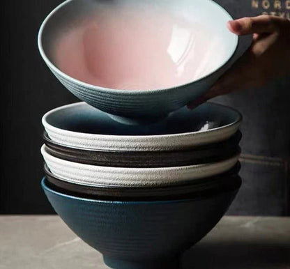 8'' Ceramic Ramen Bowls | Brehn