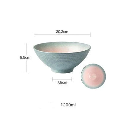 8'' Ceramic Ramen Bowls | Brehn
