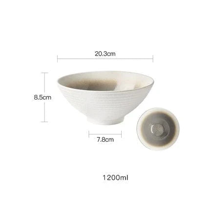 8'' Ceramic Ramen Bowls | Brehn