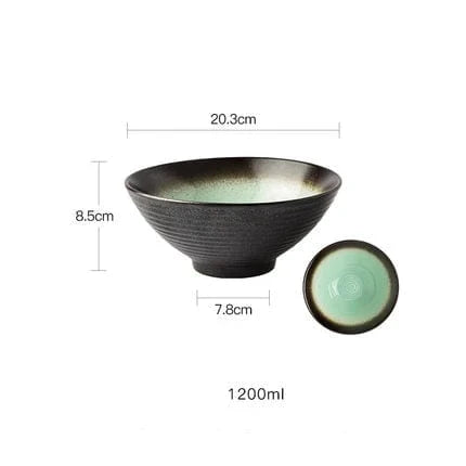 8'' Ceramic Ramen Bowls | Brehn