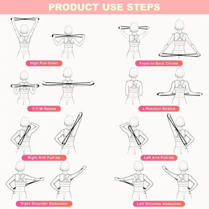 BowLift | 8-shaped resistance band – strengthens chest & corrects your posture