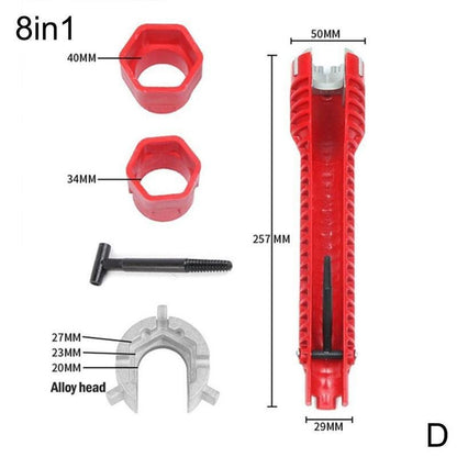 Skanto | 8-in-1 Multi Key Flume Magic Wrench