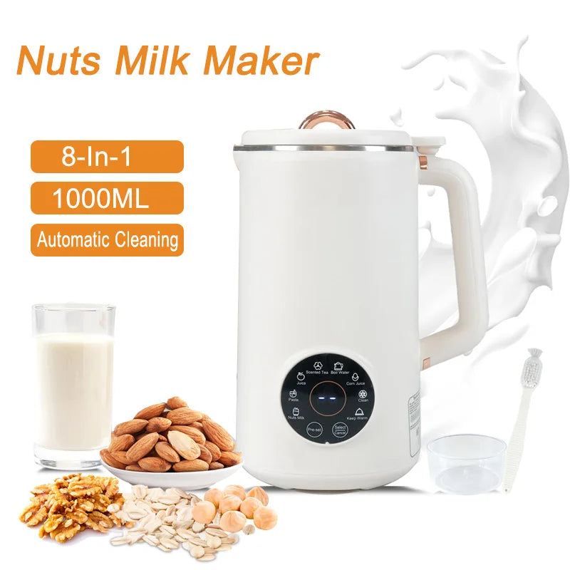 Skanto | 8-in-1 Nut Milk Maker (1000 ml) - NutriBlend