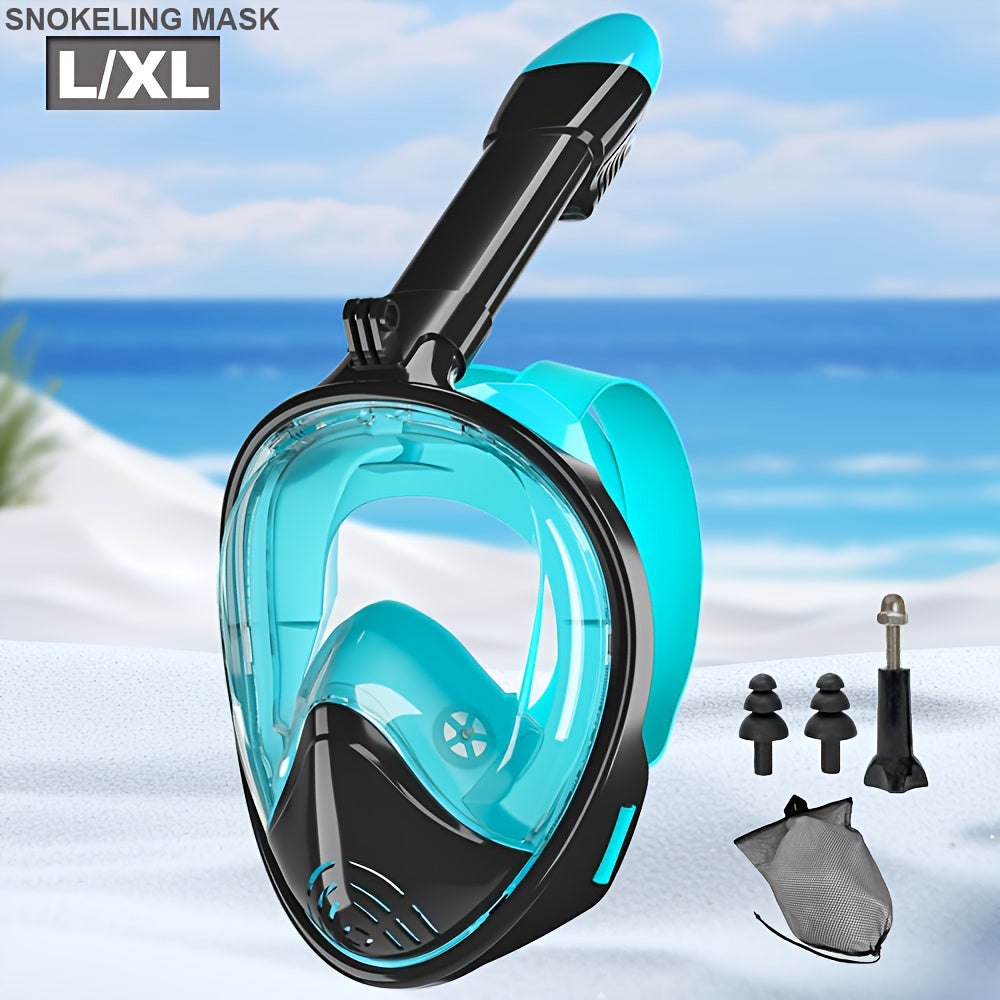 Full-face snorkel mask with 180° visibility | Bowlift
