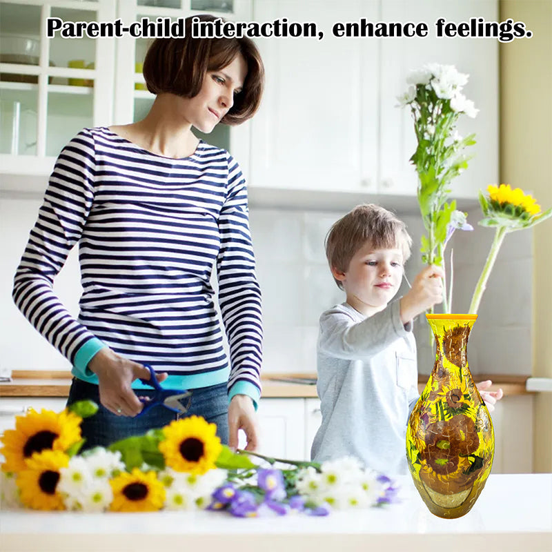 BowLift | Noble 3D Puzzle Vase - Usable for real flowers