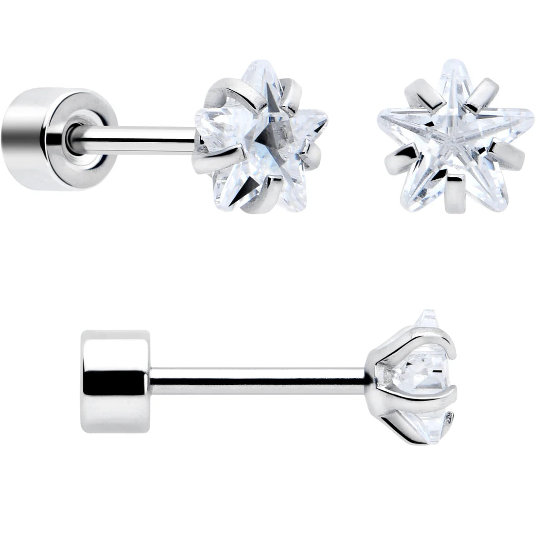 Ear studs with flat back | Bowlift