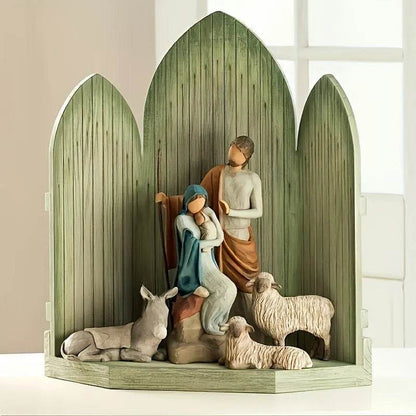 Skanto | Christmas Sculpture Hand-Painted Holiday Ornaments