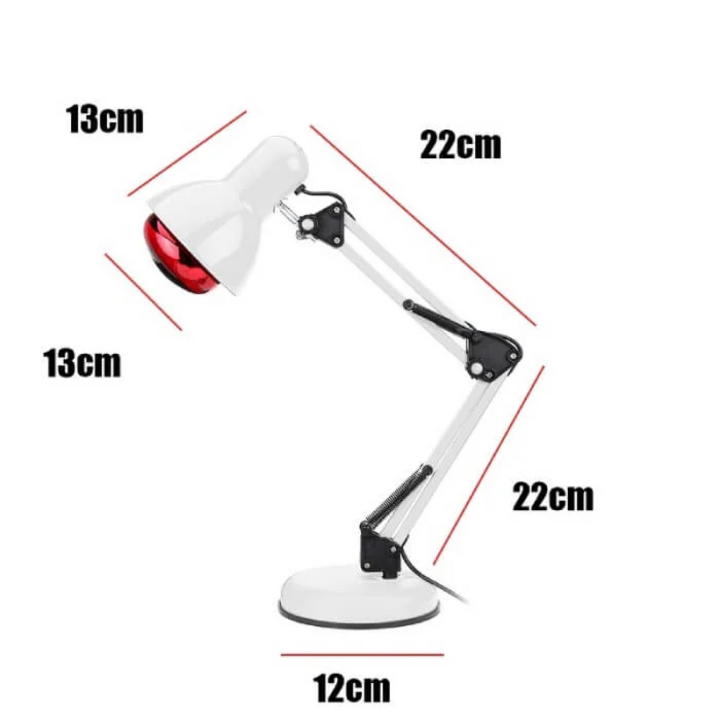 BowLift | Red Light Therapy Lamp for Skin - Infrared Heating with Tripod Stand