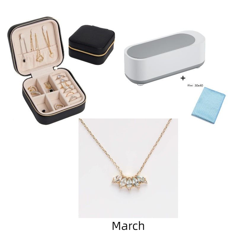 Ultrasonic cleaning machine high-frequency vibration washing cleaner for jewelry, glasses, watches, rings, dentures