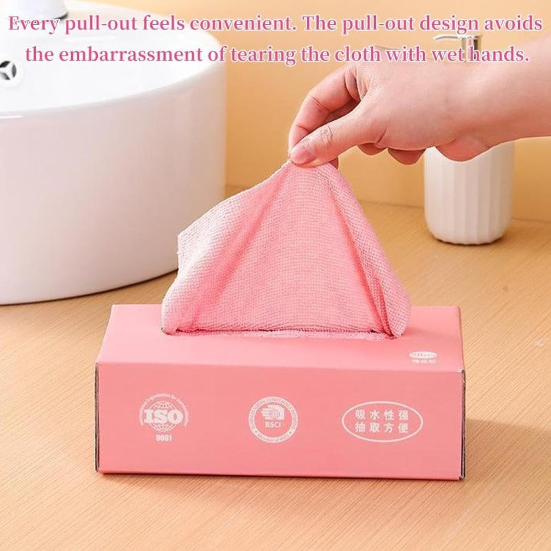 Reusable Pop-Up Microfiber Wipes Bowlift