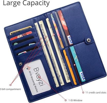 Ultra-thin RFID Leather Wallet Kalsten