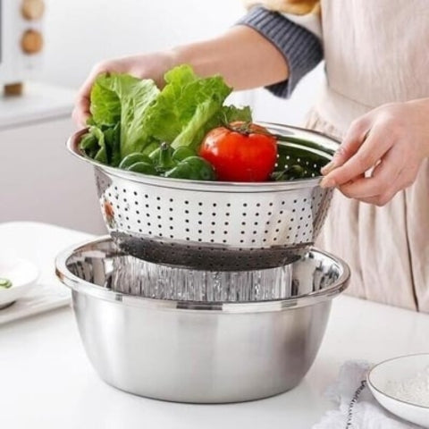 Skanto | Stainless Steel Fine Mesh Sieve Set