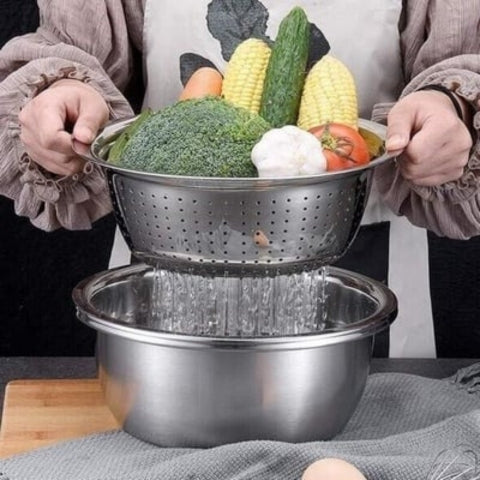 Skanto | Stainless Steel Fine Mesh Sieve Set