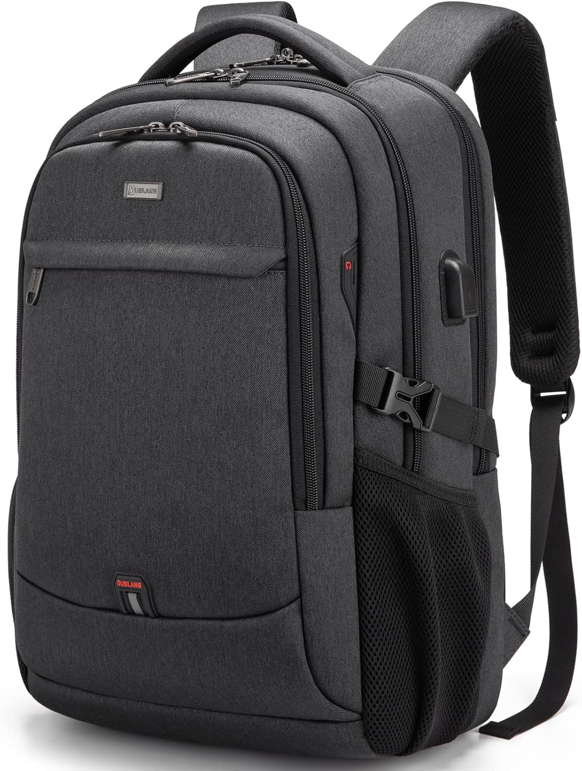 Water-Resistant Travel Laptop Backpack with USB Port & Organised Storage | Bowlift