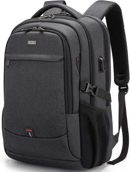 Water-Resistant Travel Laptop Backpack with USB Port & Organised Storage | Kalsten