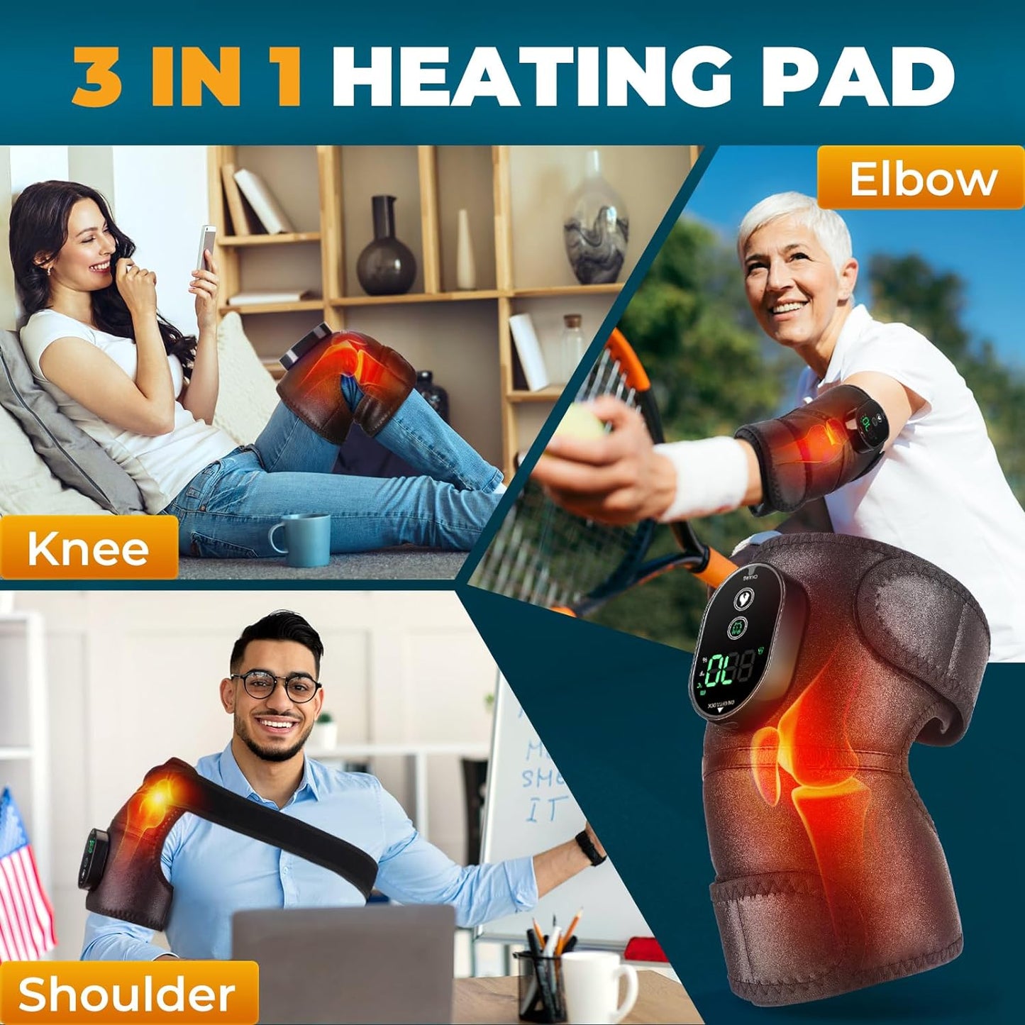 Sandsberg - Heated knee massager