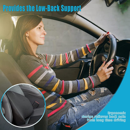 BowLift | Car Seat Cushion with Memory Foam Support