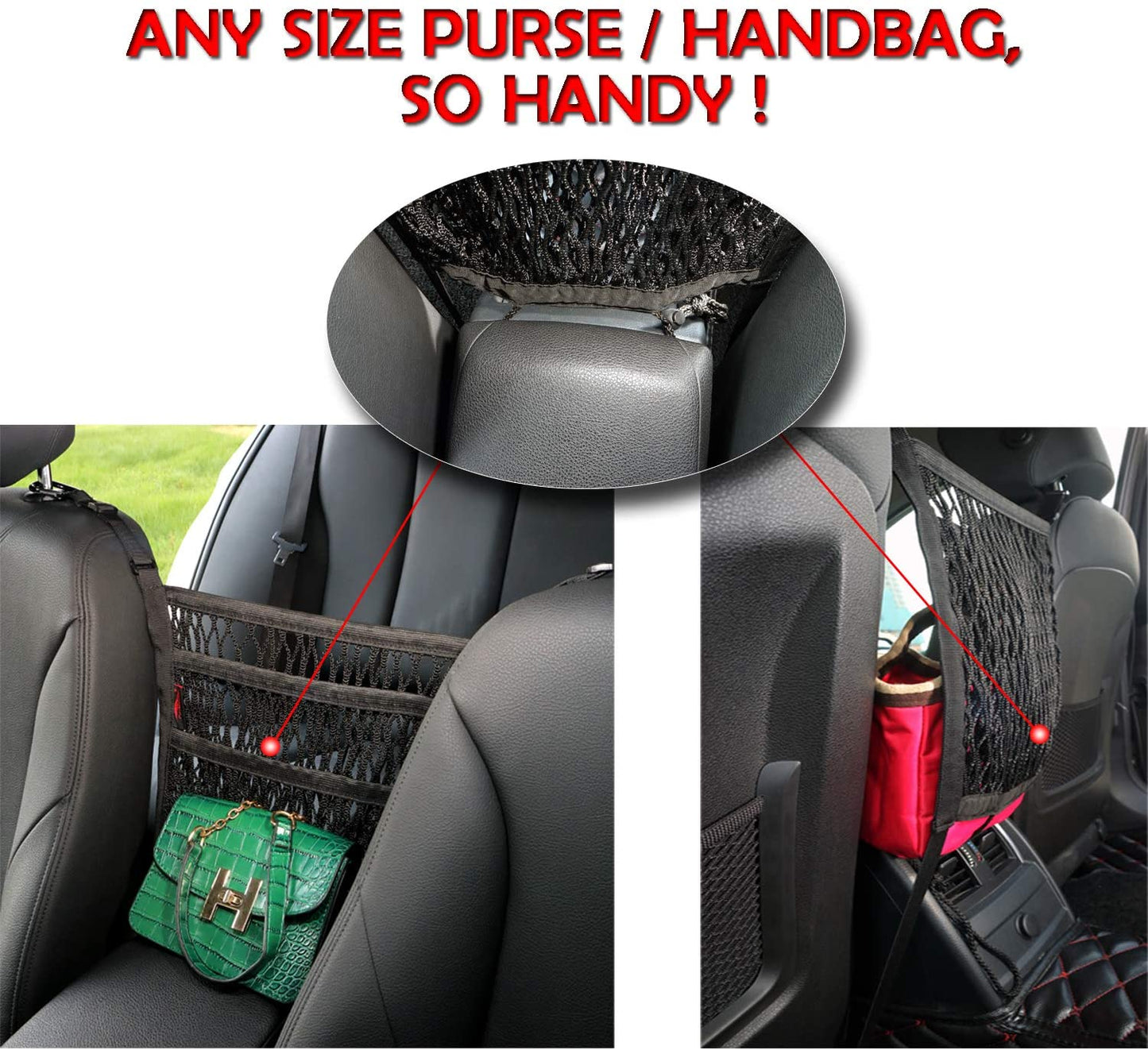 3-Layer Car Net Organizer