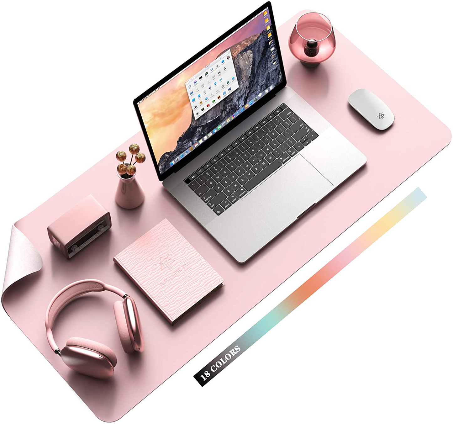 Skanto | Desk Protector Waterproof Non-Slip Leather Office Mouse Pad