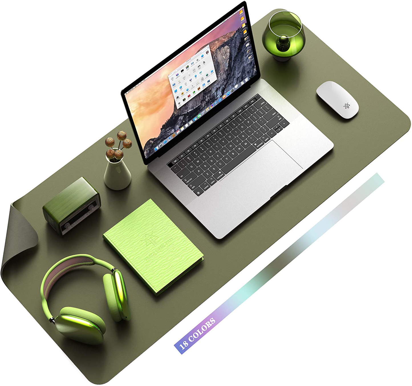 Skanto | Desk Protector Waterproof Non-Slip Leather Office Mouse Pad
