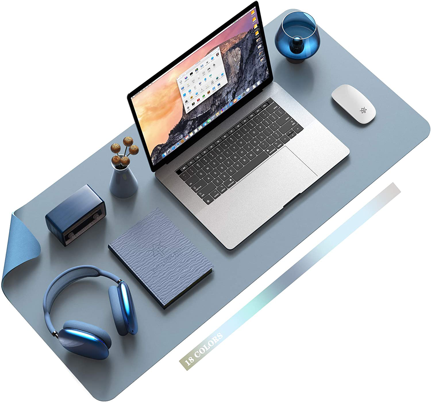 Skanto | Desk Protector Waterproof Non-Slip Leather Office Mouse Pad