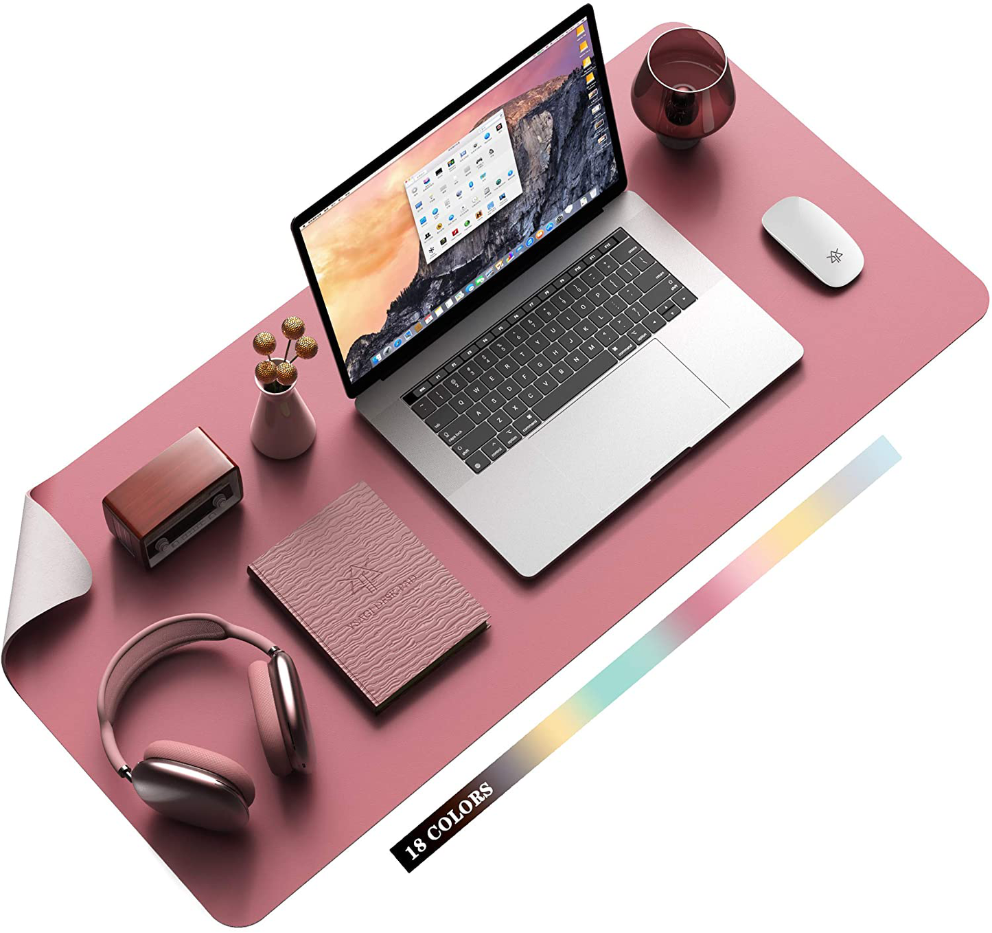 Skanto | Desk Protector Waterproof Non-Slip Leather Office Mouse Pad