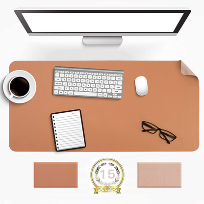 Skanto | Desk Protector Waterproof Non-Slip Leather Office Mouse Pad