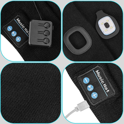 Skanto | Bluetooth Beanie Light Wireless Headphones