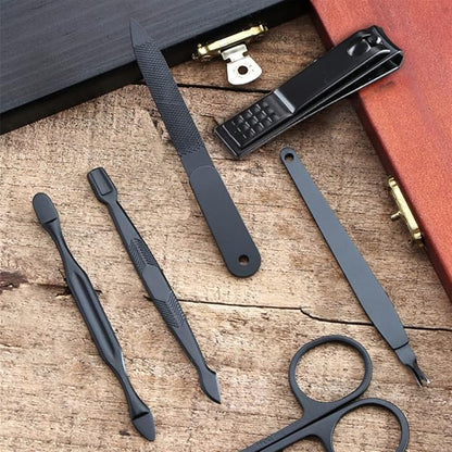 BowLift | Nail Clipper Set | Stainless Steel Grooming Kit for Travel