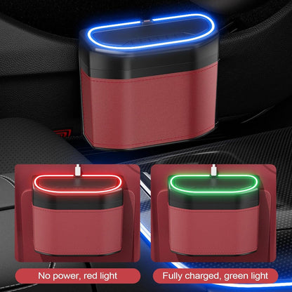BowLift | Smell-Proof Car Trash Can with Touch Light – Lurevo