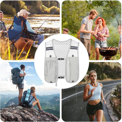 BowLift | Running Hydration Vest With Reflective Strips And Breathable Mesh Design