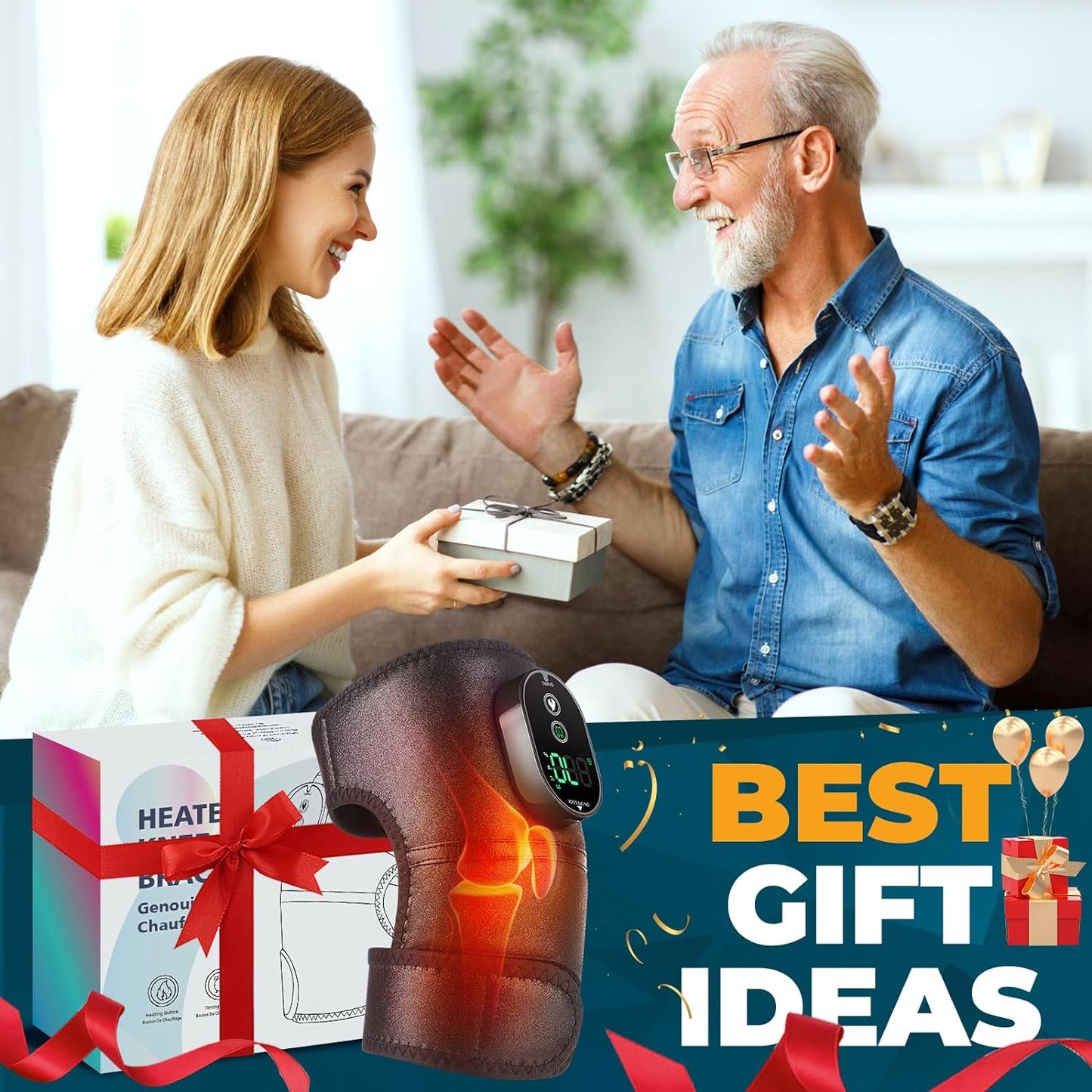 Sandsberg - Heated knee massager