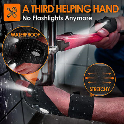 Comfortable LED gloves with waterproof lights | Karnz
