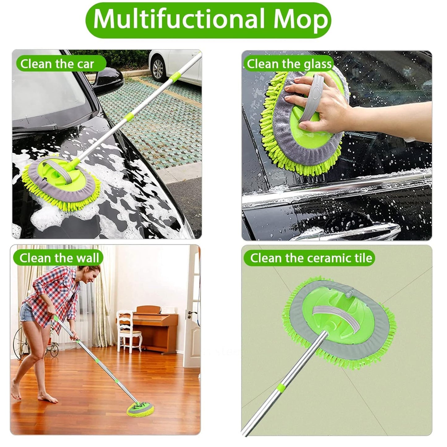 Skanto | Multifunctional Telescopic Car Wash Brush
