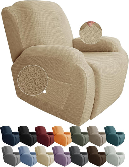 BowLift | Stretch Recliner Chair Covers 4-Piece Set – CoverMate