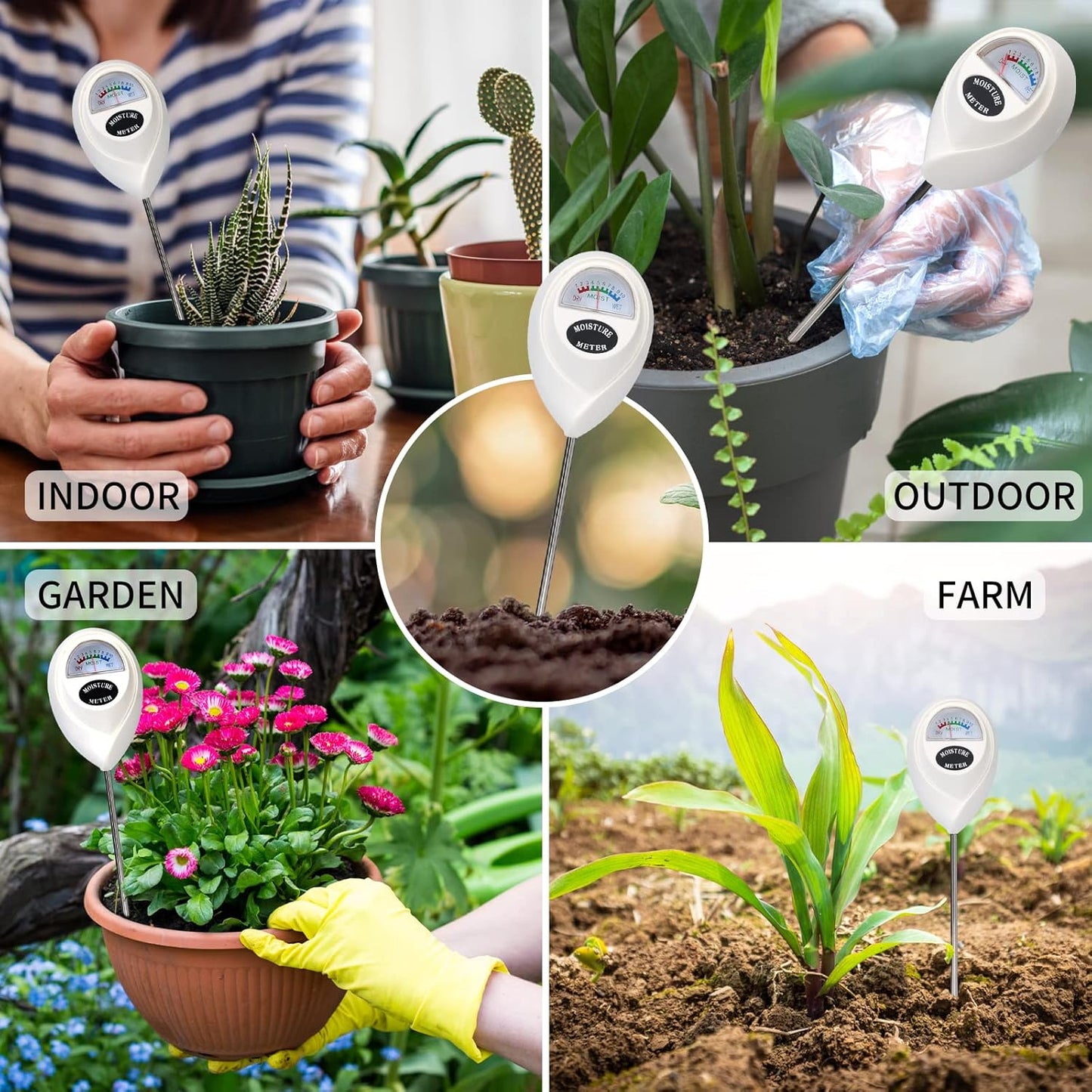 BowLift | Soil moisture meter for precise moisture measurement in soil – Ideal for plant care