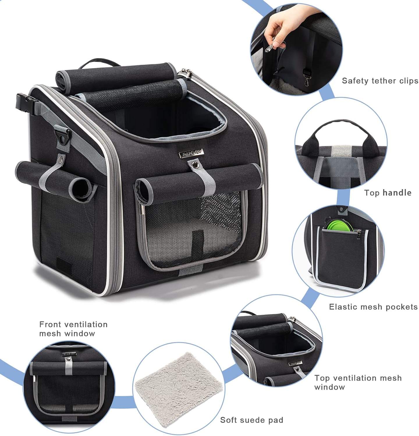 Skanto | Max – Cat and Dog Bike Basket