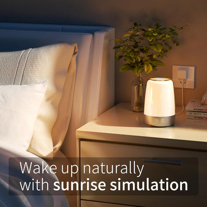 Skanto | Aurora Wake-Up Light | Sunrise & Sunset | USB-C Rechargeable
