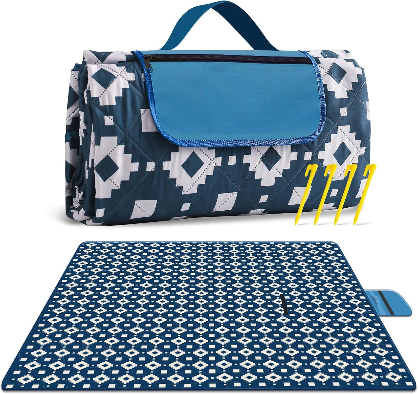 BowLift | MeadowRest Extra Large Waterproof Picnic Blanket