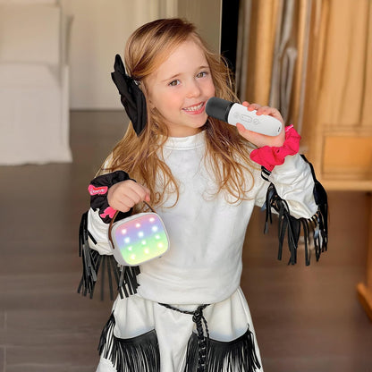 Skanto | Portable Mini Karaoke Machine with Bluetooth Speaker and 2 Wireless Microphones – Veylo