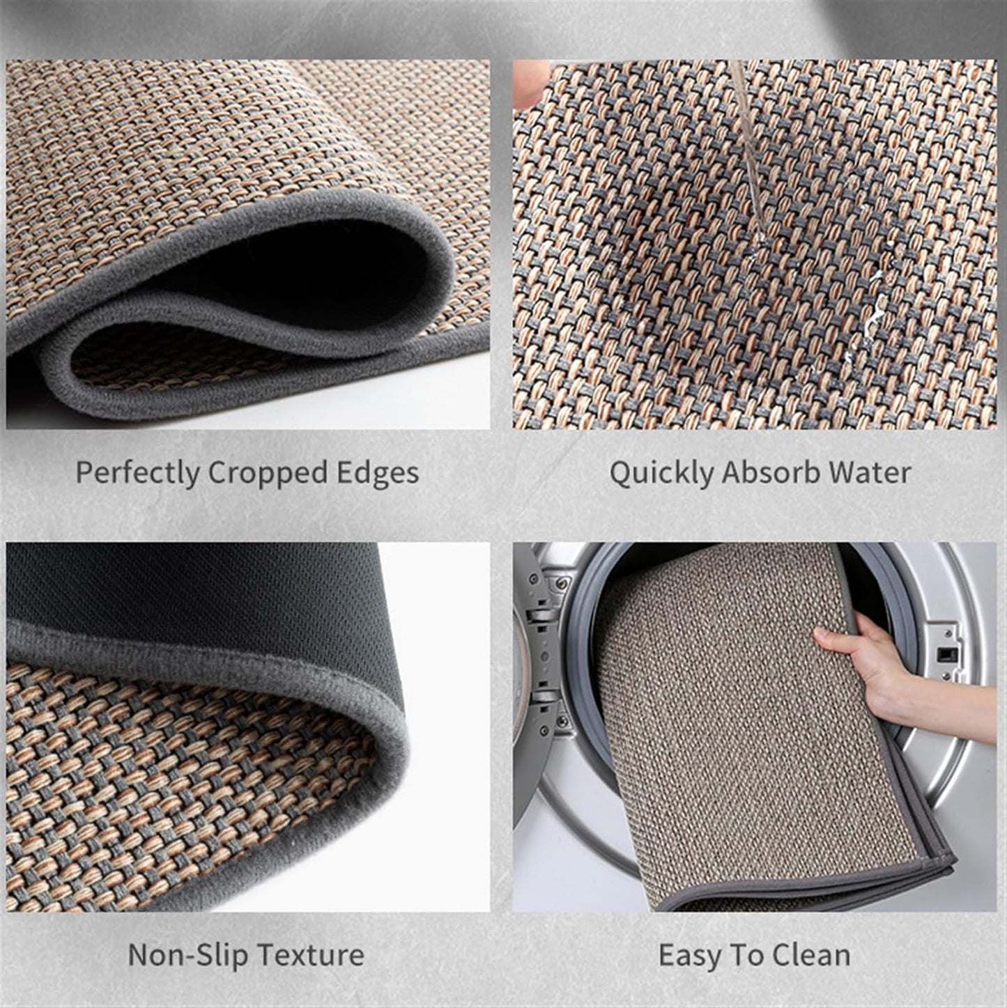 BowLift | Woven Indoor Door Mats | Machine Washable. Non-Slip & Ideal for Home Decor and High-Traffic Areas